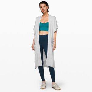 Lululemon on your way wrap Heathered Core Ultra Light Grey size large